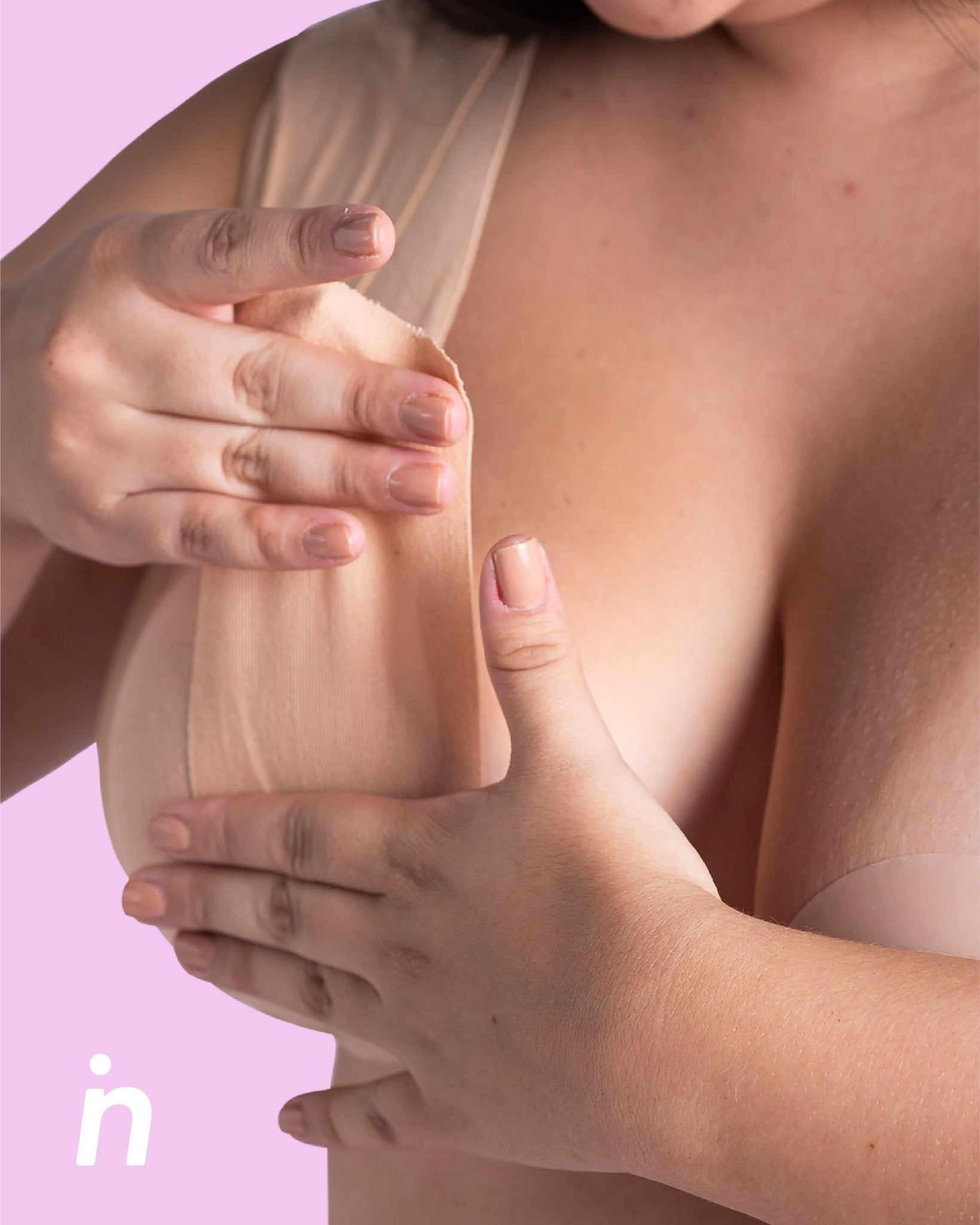 Cinta Mediana para Levantar el Busto más Cubre pezón Talla M - Nipskin® - Nipskin Stickwear™