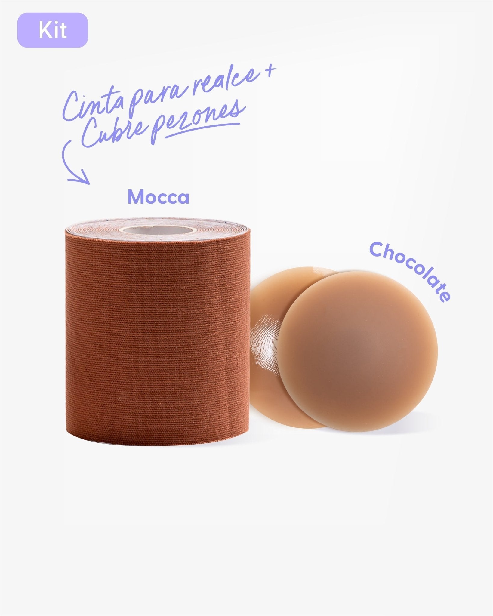 Cinta talla Plus para Levantar el Busto más Cubre pezón PLUS - Nipskin® - Nipskin Stickwear™