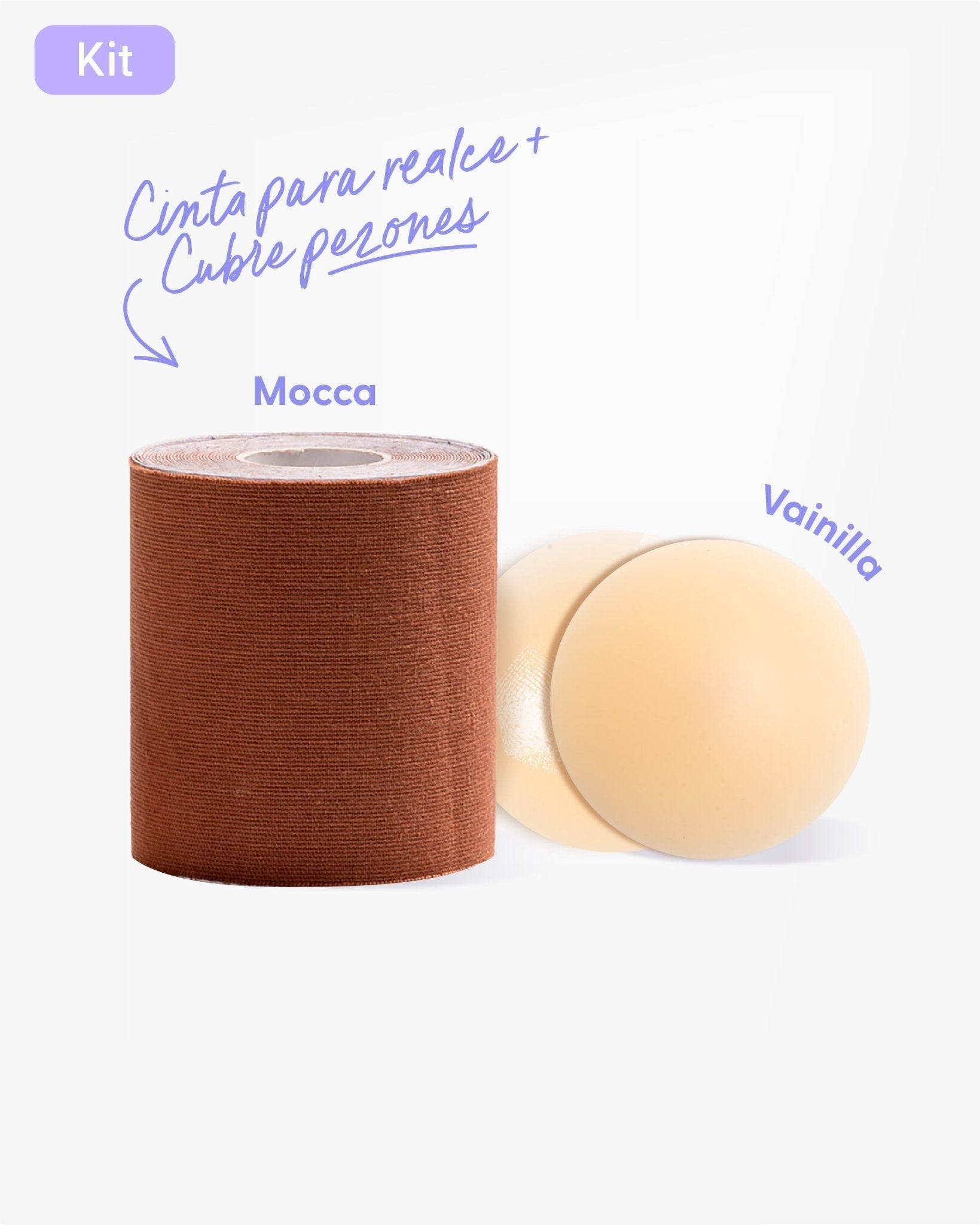 Cinta talla Plus para Levantar el Busto más Cubre pezón PLUS - Nipskin® - Nipskin Stickwear™