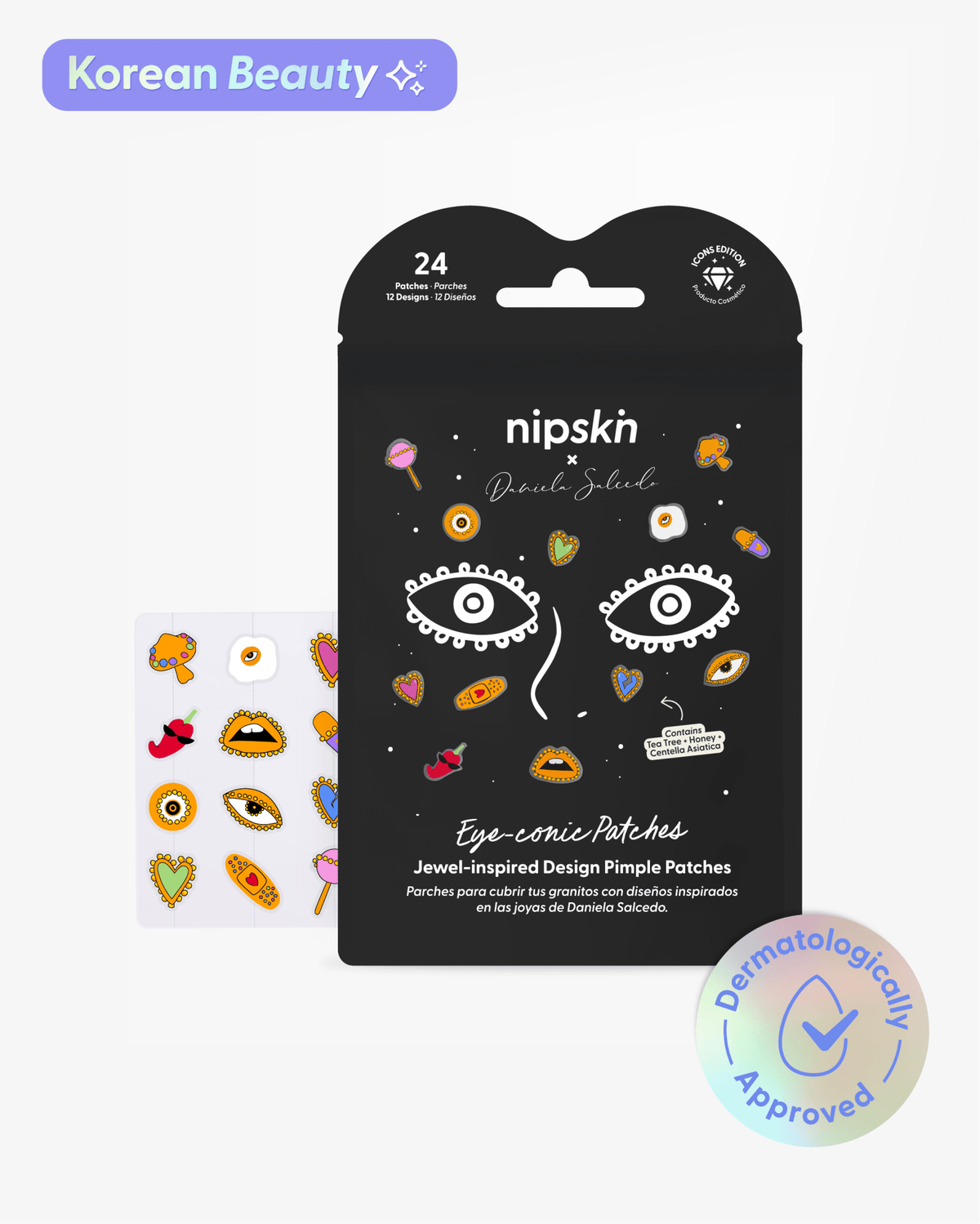 Eye - Conic Pimple Patches – Daniela Salcedo x Nipskin® - Nipskin Stickwear™