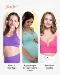 His & Hers Nipple Cover Set: Anti - Chafe (Him) + Adhesive - Free (Her) - Nipskin - Nipskin Stickwear™