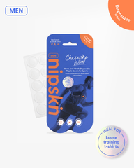 His & Hers Nipple Cover Set: Anti - Chafe (Him) + Adhesive - Free (Her) - Nipskin - Nipskin Stickwear™