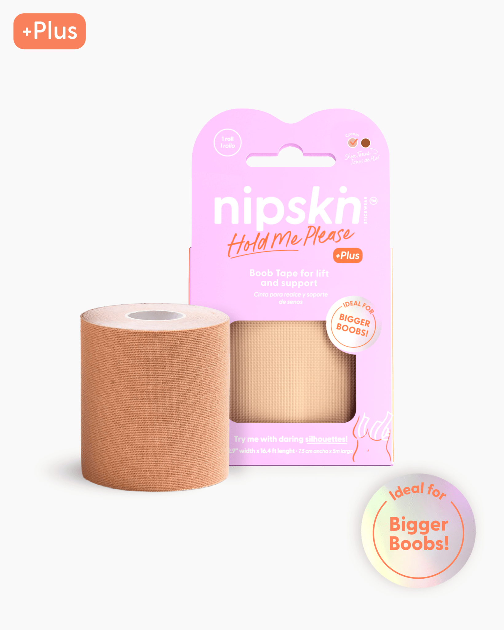 Hold Me Please - Boob Tape (Not for sensitive skin types) - Nipskin® - Nipskin Stickwear™
