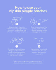 Hydrocolloid Patches with Microcapsules for Blind Pimples - My Way Out - Nipskin Stickwear™