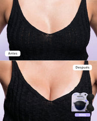 Invisible Adhesive Silicone Bra in Black + Travel Case – Nipskin® - Nipskin Stickwear™