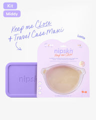 Invisible Adhesive Silicone Bra + Travel Case - Nipskin®