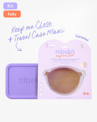 Invisible Adhesive Silicone Bra + Travel Case - Nipskin®
