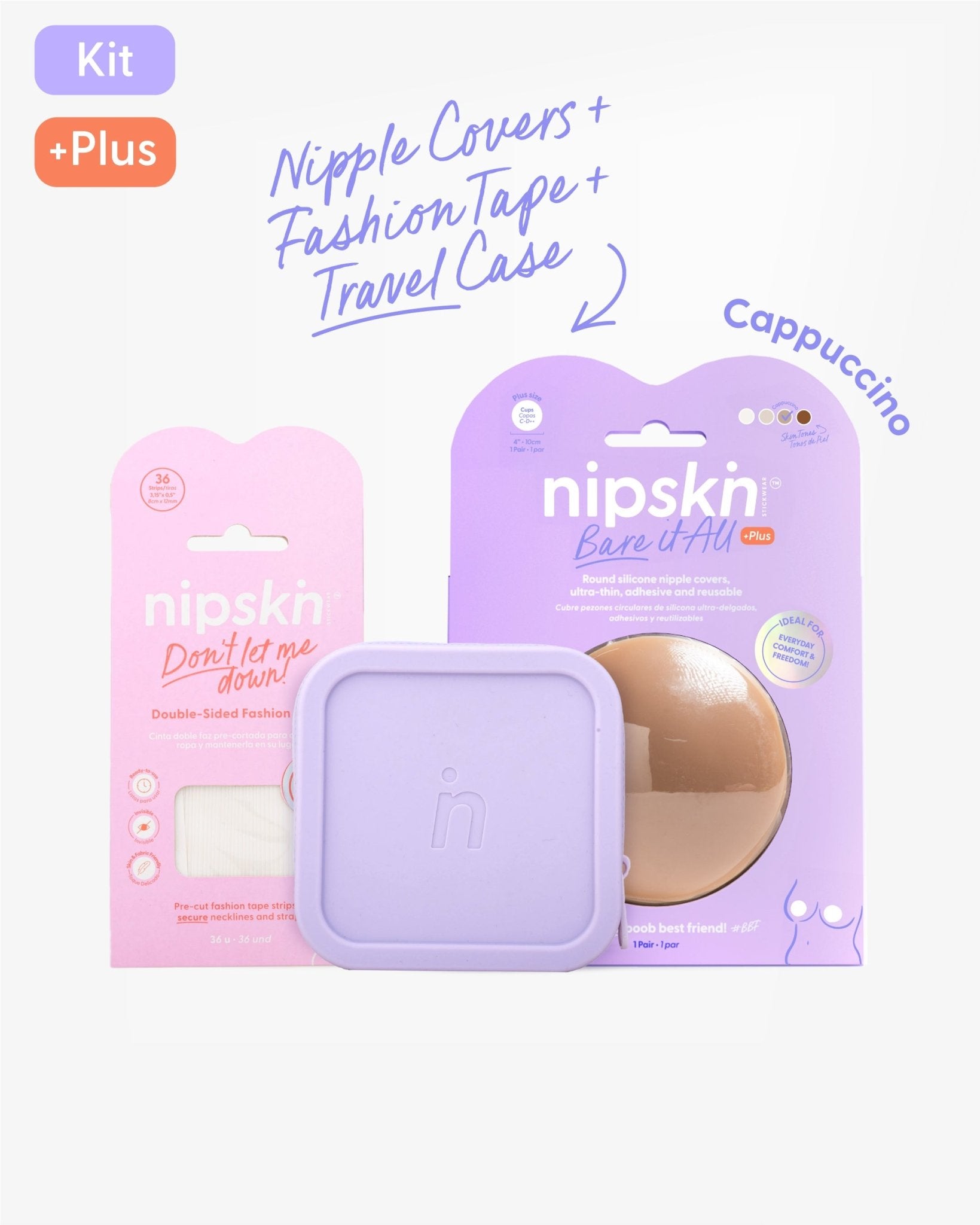 KIT Boob Voyage Essentials - Nipskin Stickwear™