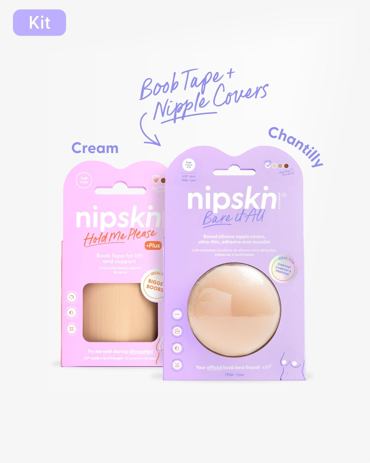 KIT Bra - blem Solved - Nipskin Stickwear™