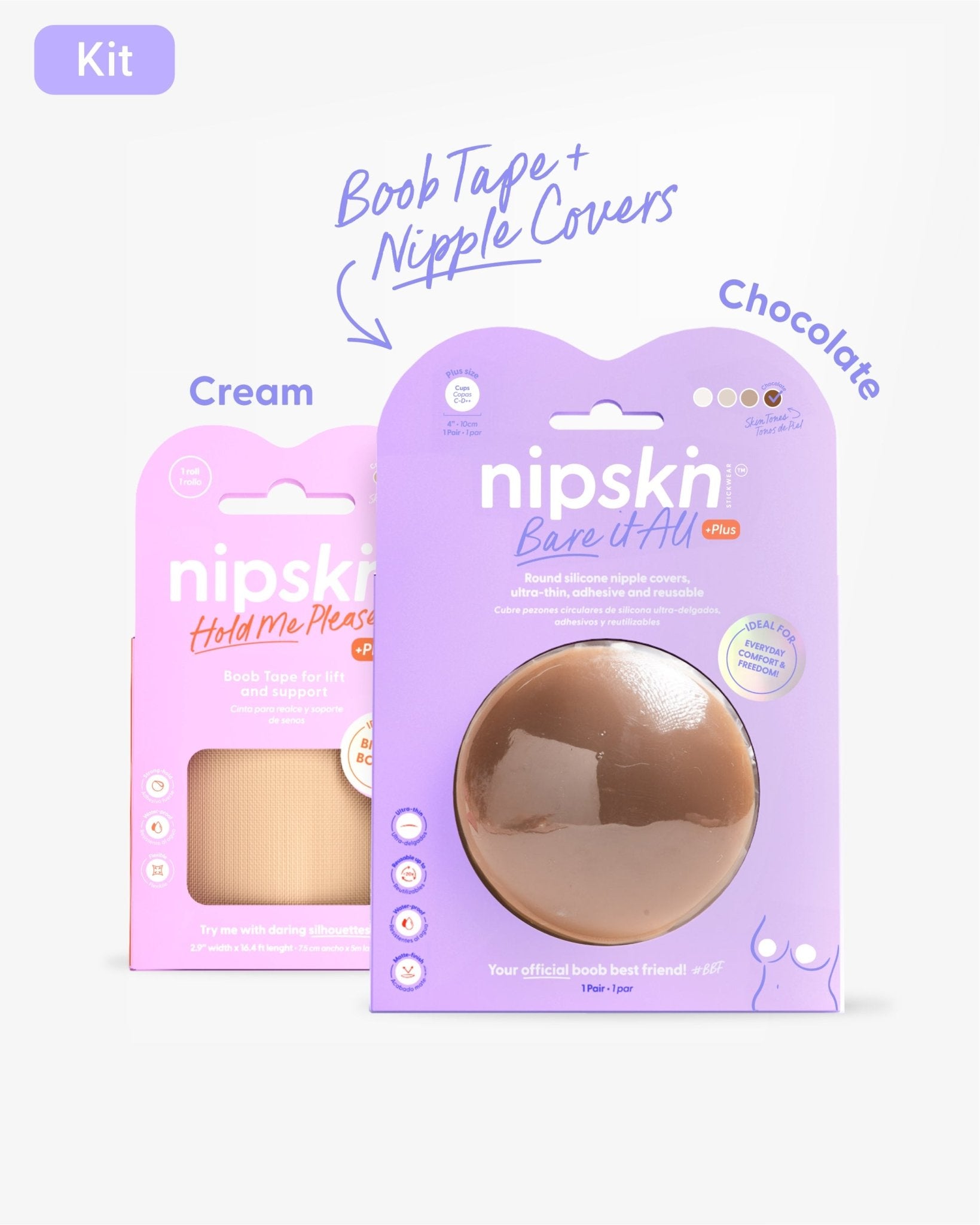 KIT Bra - blem Solved - Nipskin Stickwear™
