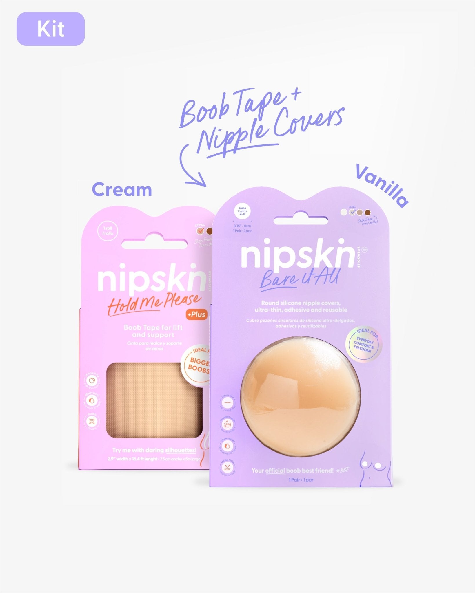 KIT Bra - blem Solved - Nipskin Stickwear™