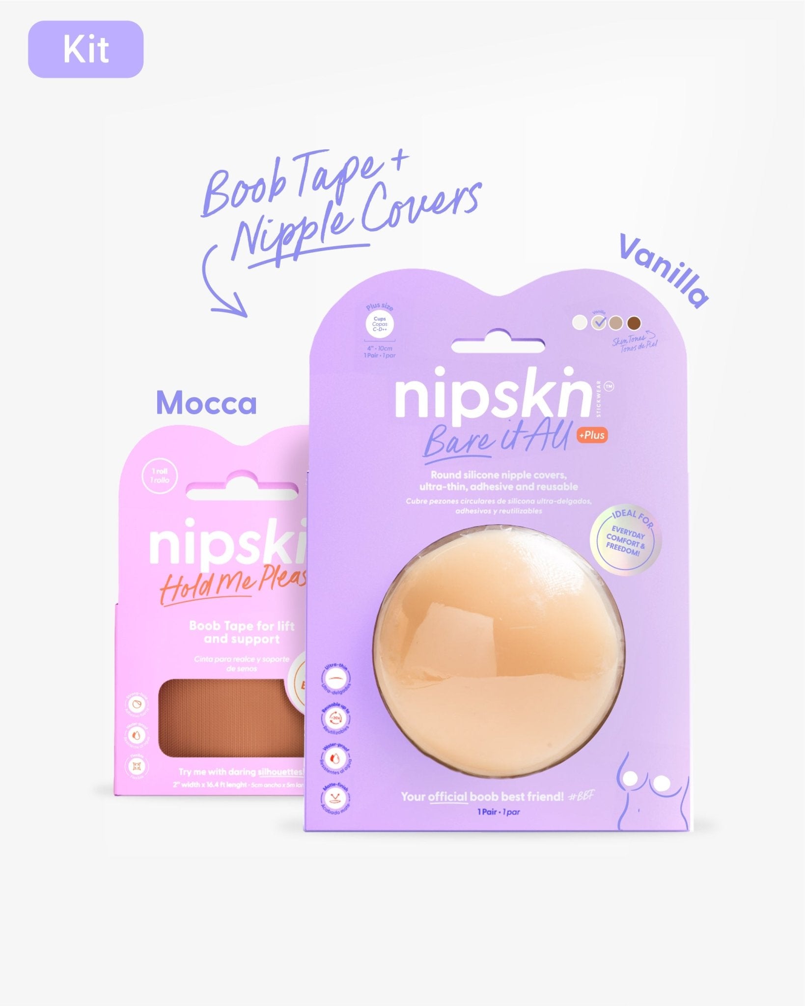 KIT Bra - blem Solved - Nipskin Stickwear™