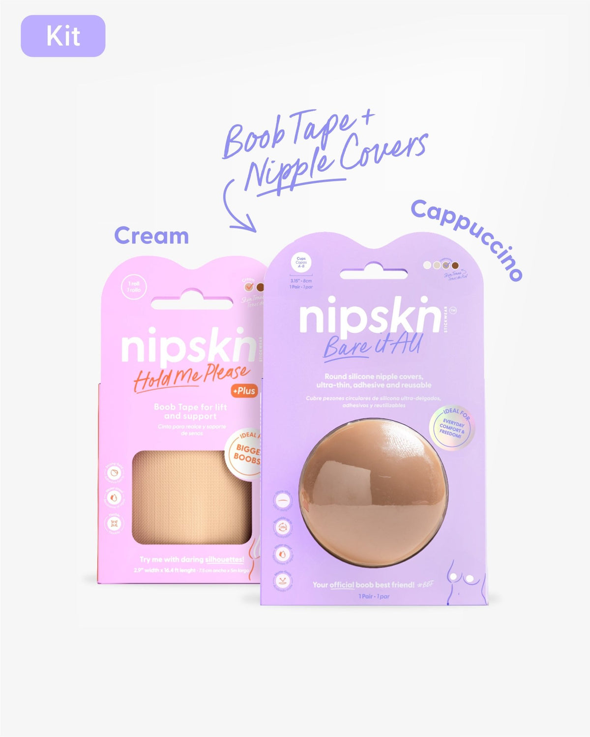KIT Bra - blem Solved - Nipskin Stickwear™