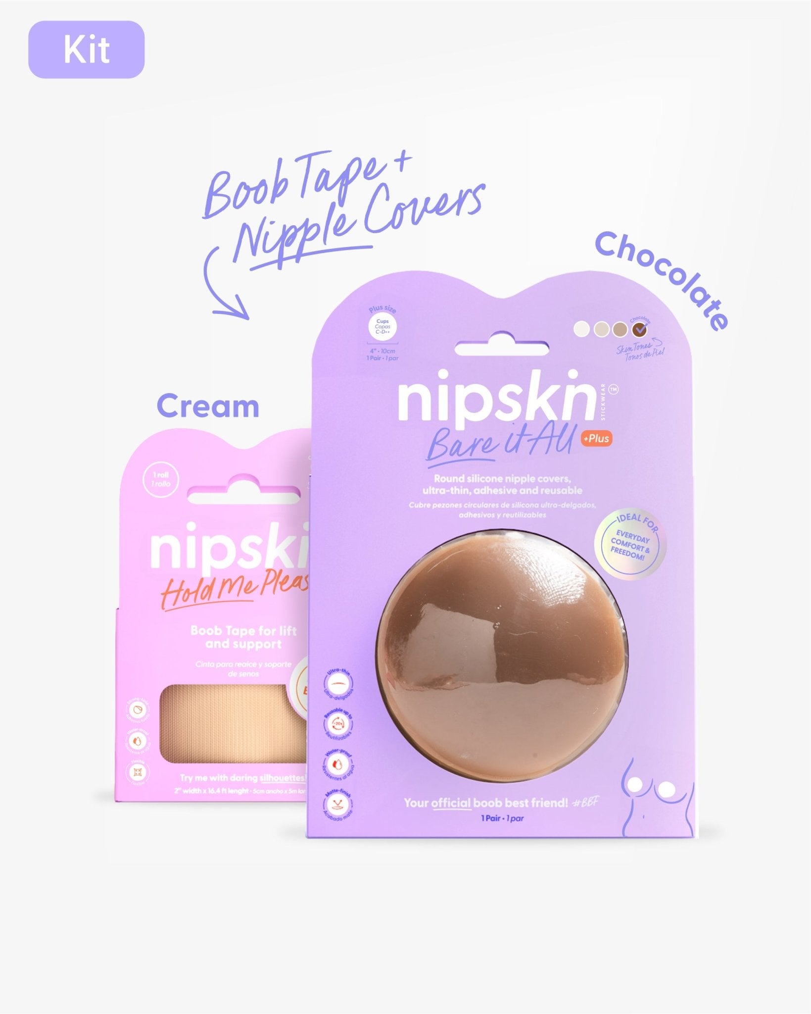 KIT Bra - blem Solved - Nipskin Stickwear™