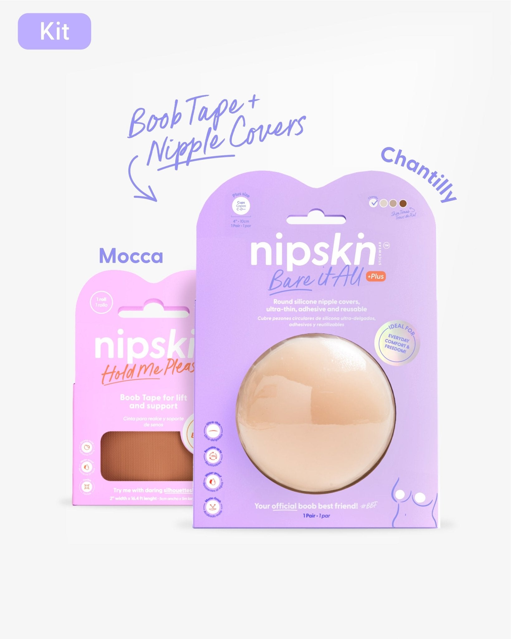 KIT Bra - blem Solved - Nipskin Stickwear™