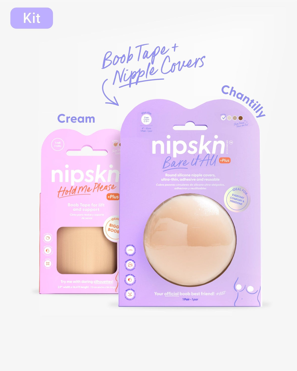 KIT Bra - blem Solved - Nipskin Stickwear™