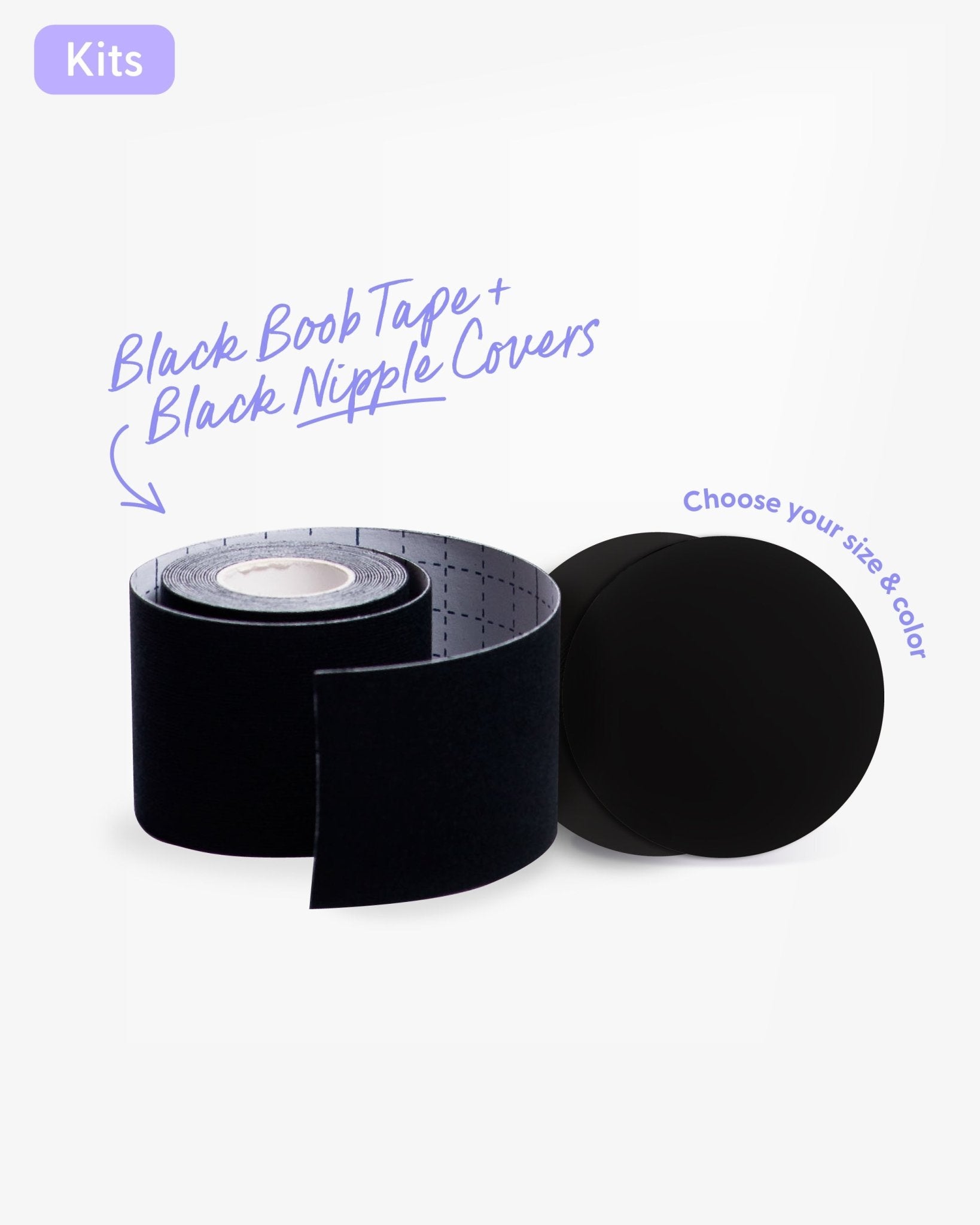 KIT Bra - blem Solved Black Edition - Nipskin Stickwear™