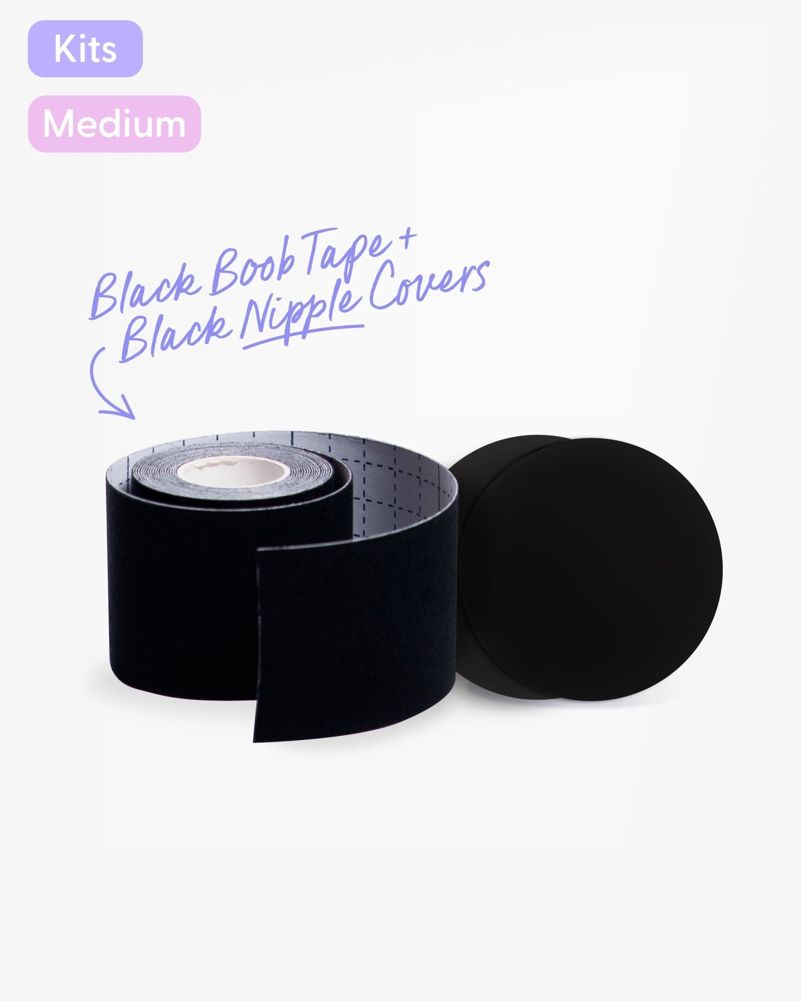 KIT Bra - blem Solved Black Edition - Nipskin Stickwear™