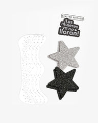 Kit Las mujeres ya no lloran - Star of the night + Silver Facial Tattoos - Nipskin Stickwear™