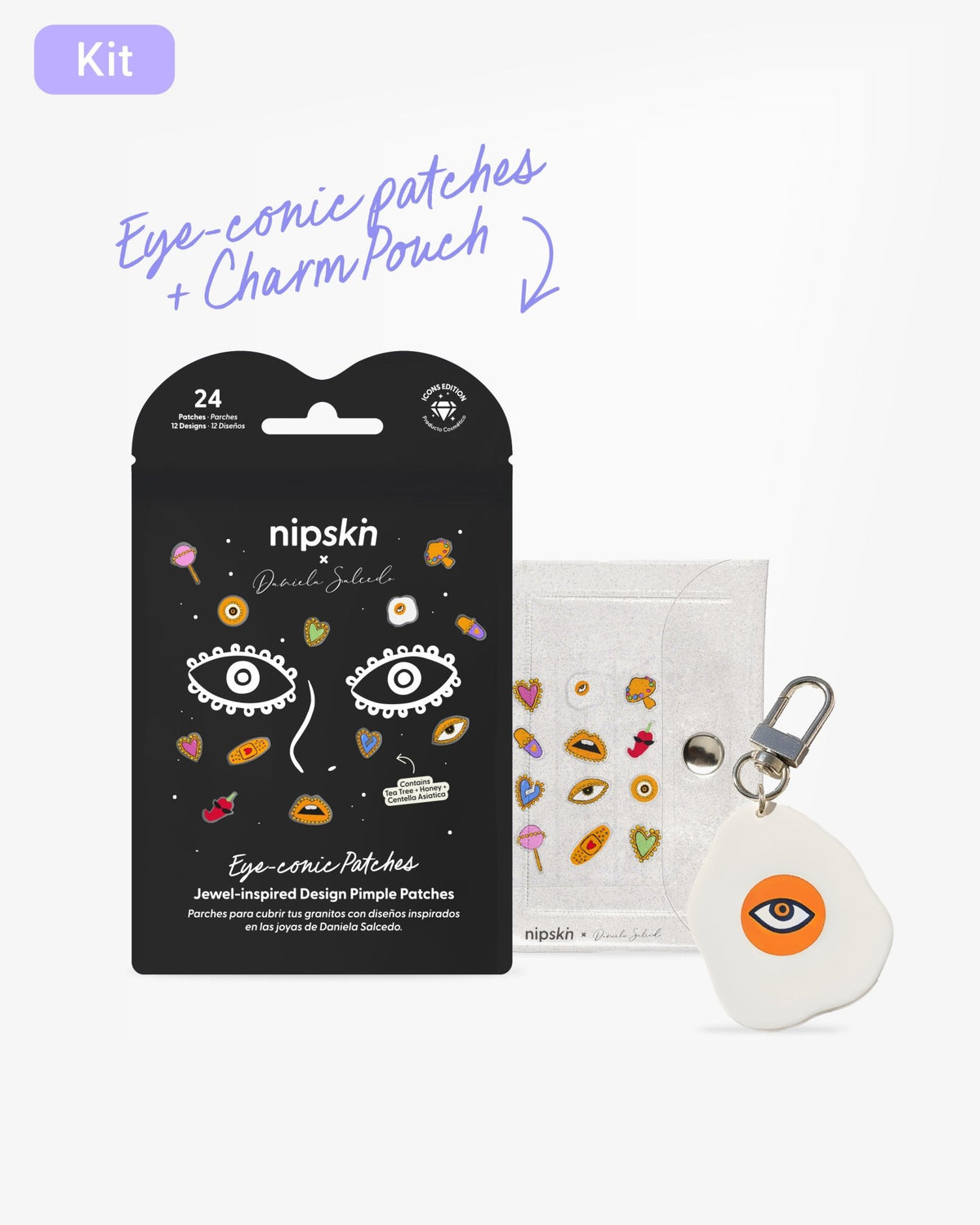 KIT: Parches DS + Pimple Pouch Nipskin x DS - Nipskin Stickwear™