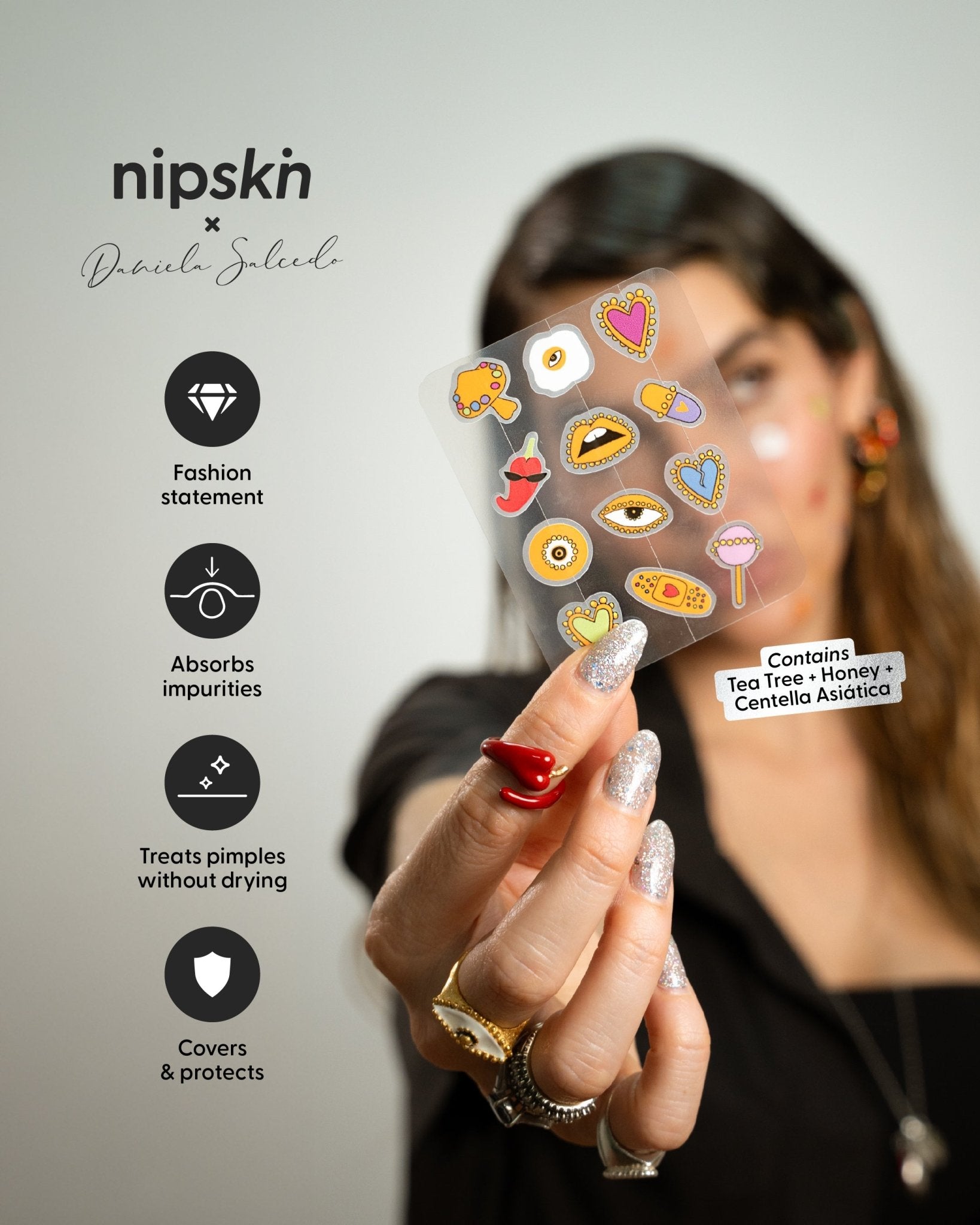 KIT: Parches DS + Pimple Pouch Nipskin x DS - Nipskin Stickwear™