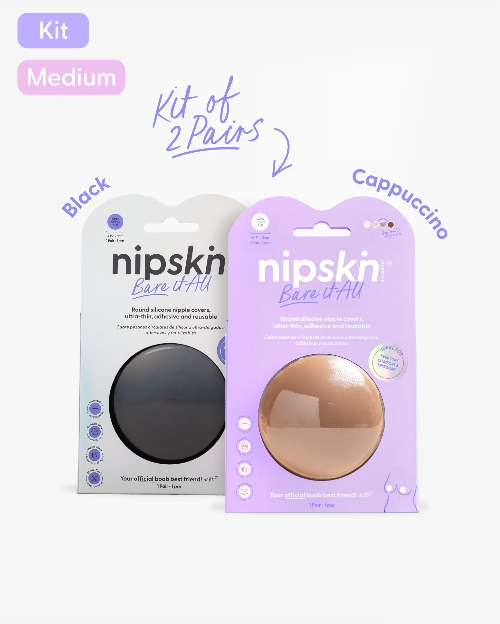 KIT Yin - Yang Nips - Nipskin Stickwear™
