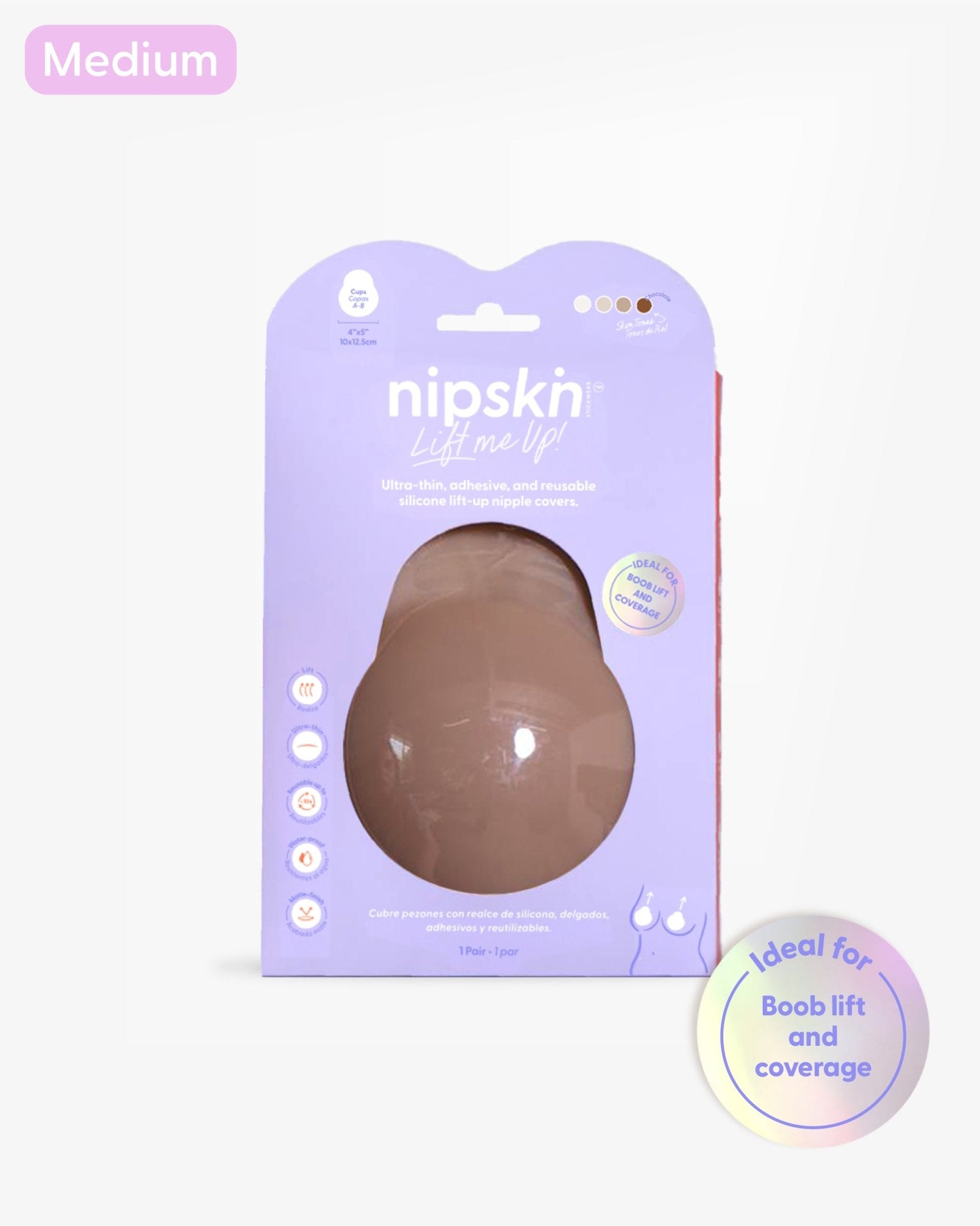 Lift Me Up - Reusable Silicone Nipple Covers for Lift - Nipskin Stickwear™