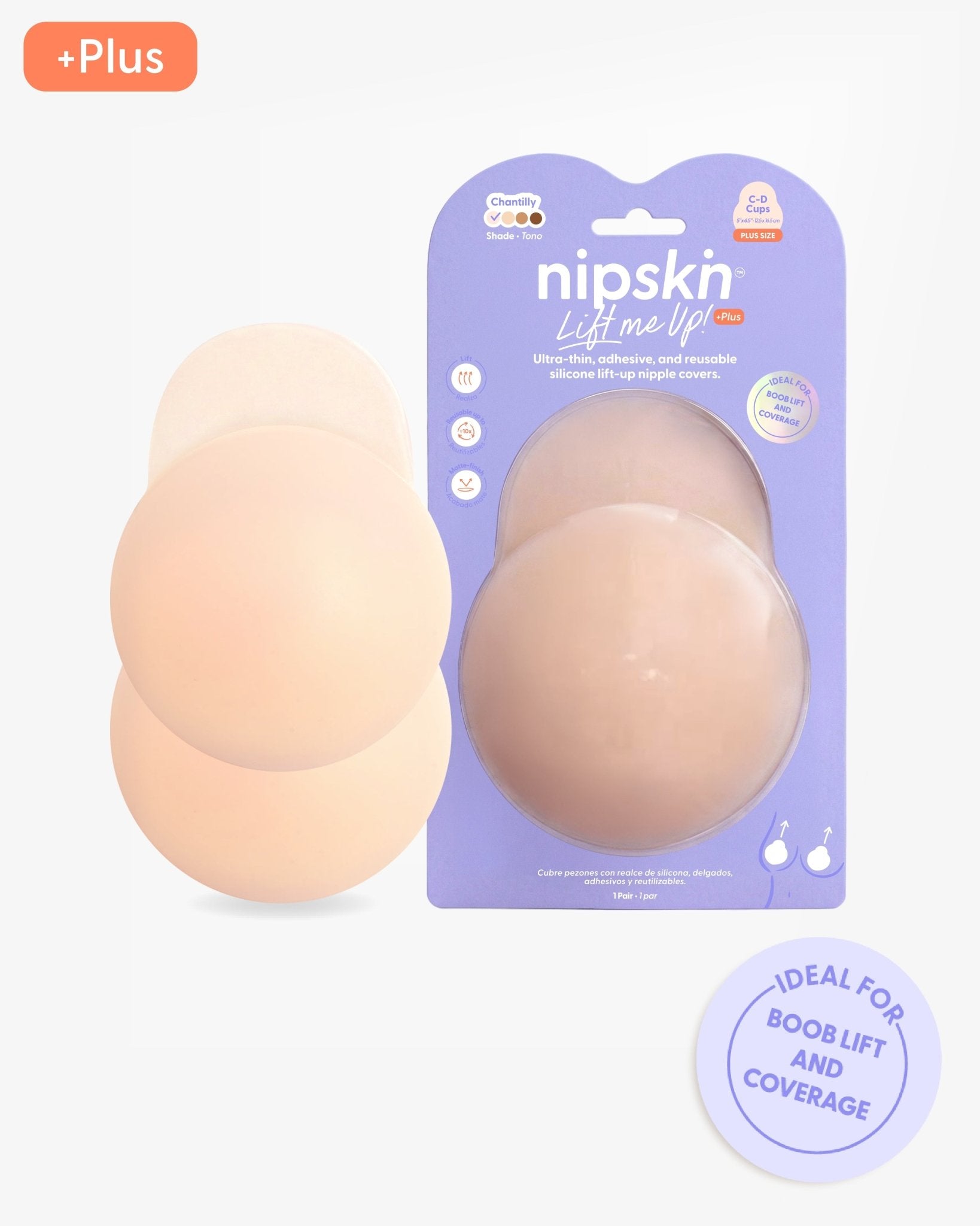 Lift Me Up - Reusable Silicone Nipple Covers for Lift - Nipskin® - Nipskin Stickwear™