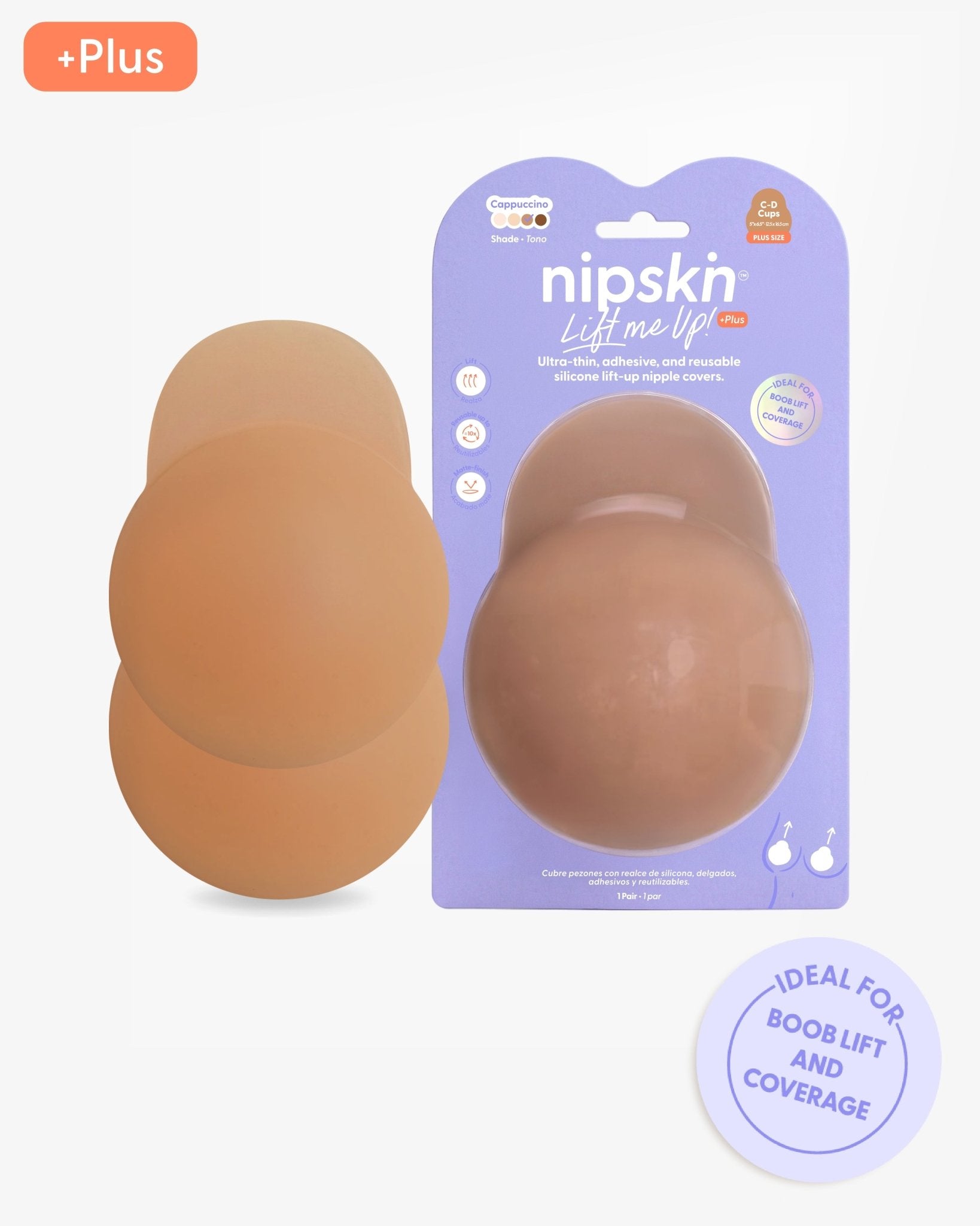 Lift Me Up - Reusable Silicone Nipple Covers for Lift - Nipskin® - Nipskin Stickwear™