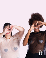 Nipple Cover Stickers, Party Heart - Nipskin - Nipskin Stickwear™