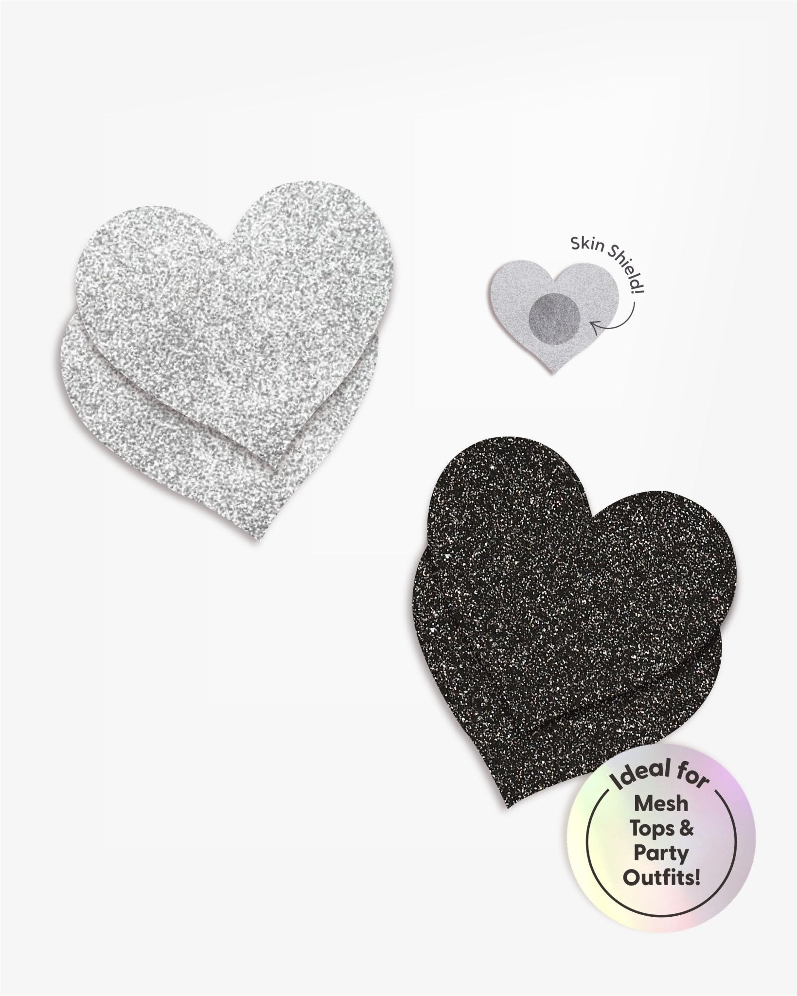 Nipple Cover Stickers, Party Heart - Nipskin - Nipskin Stickwear™