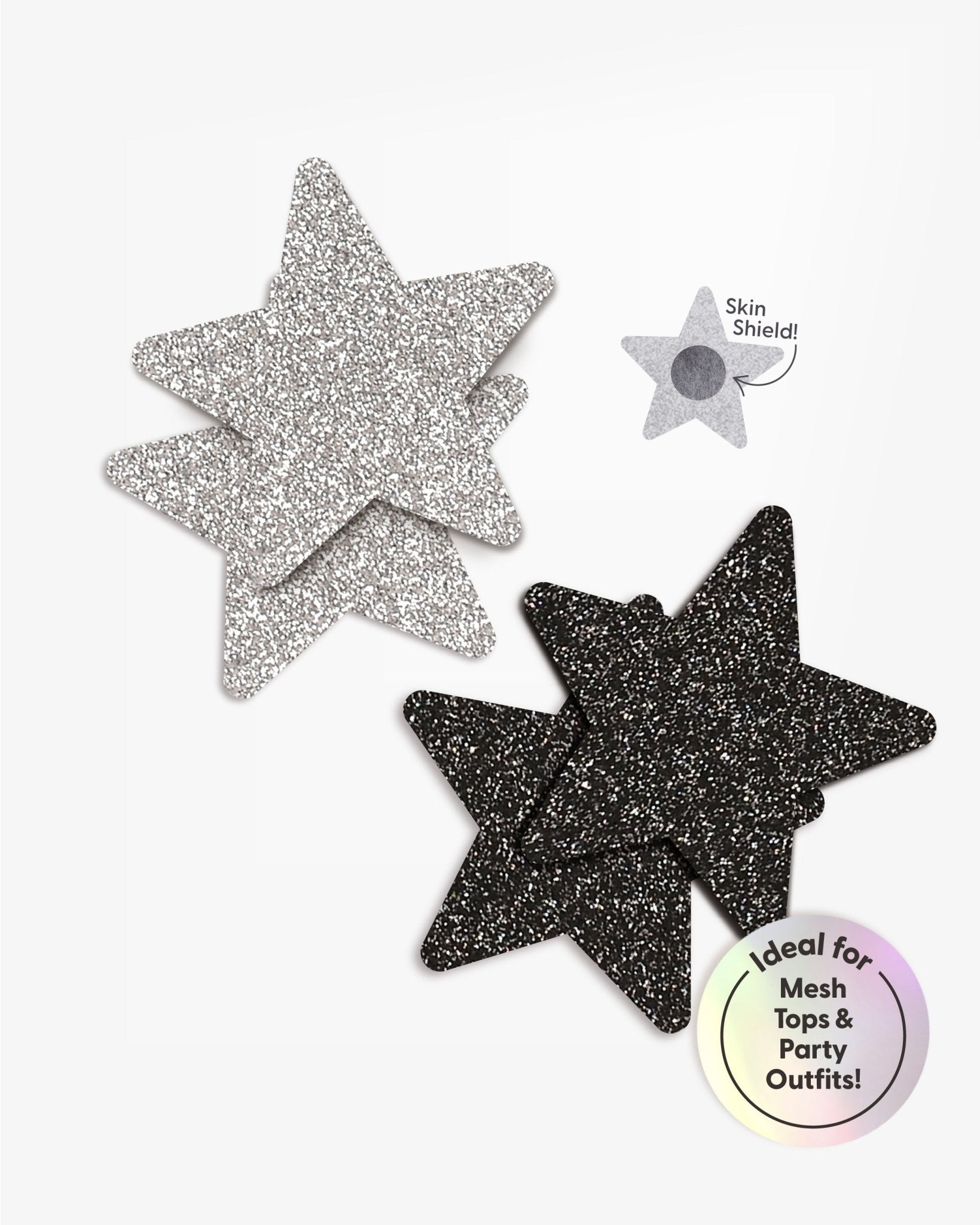 Nipple Cover Stickers, Star Of The Night - Nipskin - Nipskin Stickwear™