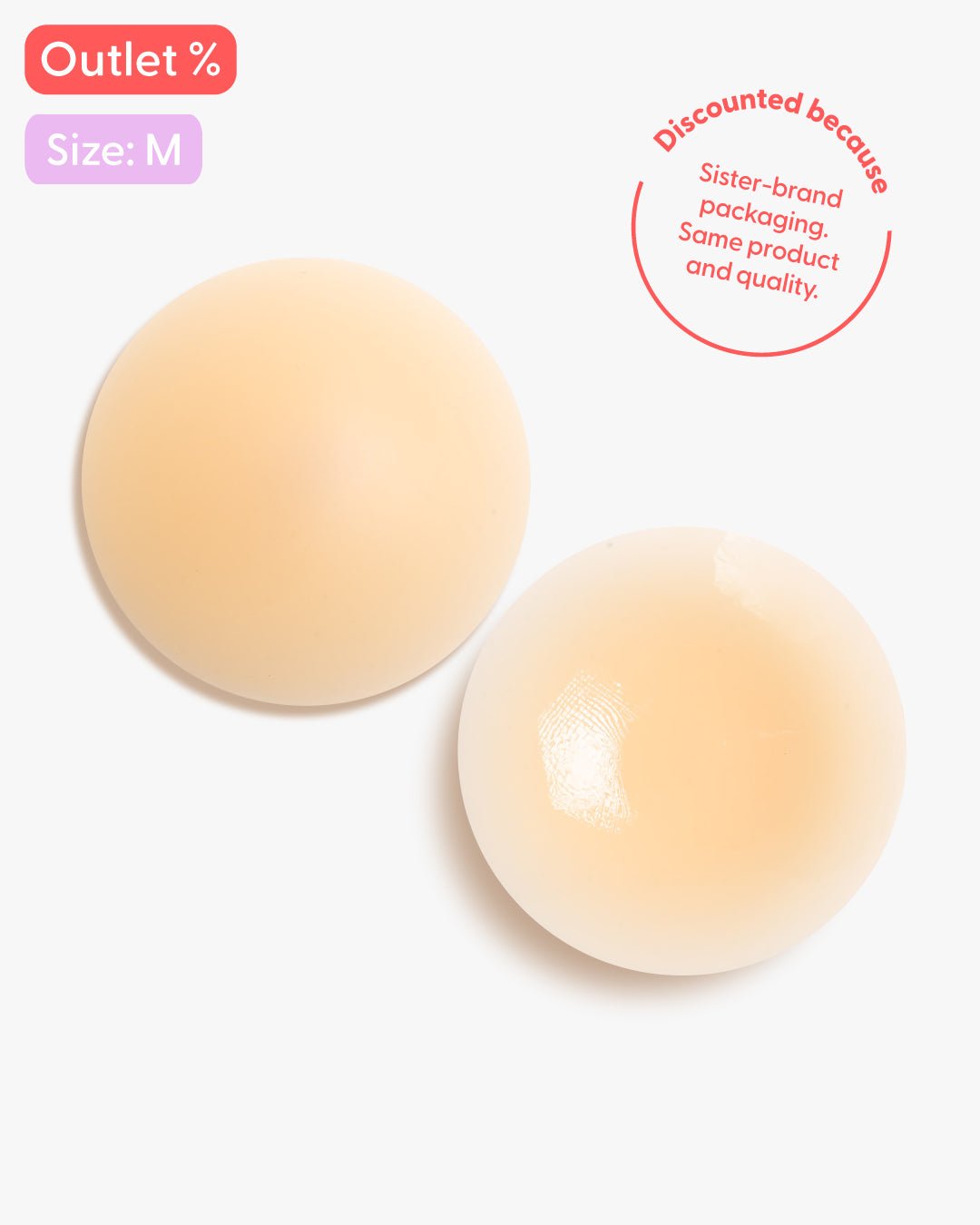 OUTLET - Silicone Nipple Cover, Bare it All | Nipskin® (Leluskin Packaging) - Nipskin Stickwear™