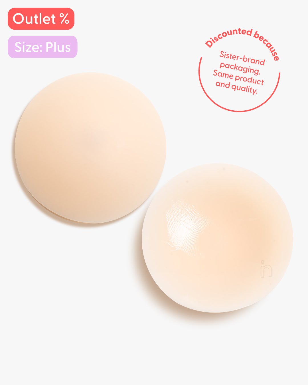 OUTLET - Silicone Nipple Cover, Bare it All | Nipskin® (Leluskin Packaging) - Nipskin Stickwear™