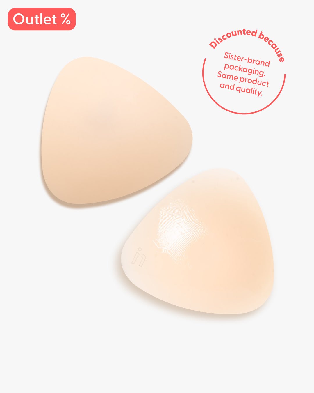 OUTLET - Triangle Nipple Covers, Angle My Way - Nipskin (Leluskin Packaging) - Nipskin Stickwear™
