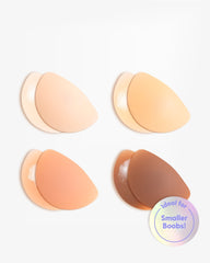 Perfectly Petite - Reusable Luna Shape Silicone Nipple Covers - Flash Outlet - Nipskin Stickwear™