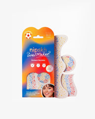 PRE - SALE Stick - On Face & Body Art Patches to Support Colombian Soccer Team 🇨🇴✨ - Nipskin Stickwear™