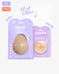 Set of 2 Silicone Adhesive Cups - Lift me up and Bare it all - Nipskin® - Nipskin Stickwear™
