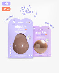 Set of 2 Silicone Adhesive Cups - Lift me up and Bare it all - Nipskin® - Nipskin Stickwear™