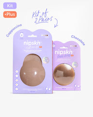 Set of 2 Silicone Adhesive Cups - Lift me up and Bare it all - Nipskin® - Nipskin Stickwear™
