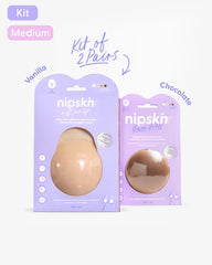 Set of 2 Silicone Adhesive Cups - Lift me up and Bare it all - Nipskin® - Nipskin Stickwear™