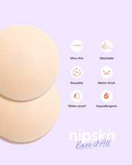 Set of 2 Silicone Adhesive Cups - Lift me up and Bare it all - Nipskin® - Nipskin Stickwear™