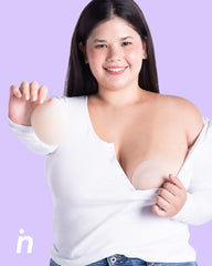 Set of 2 Silicone Adhesive Cups - Lift me up and Bare it all - Nipskin® - Nipskin Stickwear™