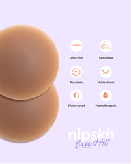 Set of 2 Silicone Adhesive Cups - Lift me up and Bare it all - Nipskin® - Nipskin Stickwear™