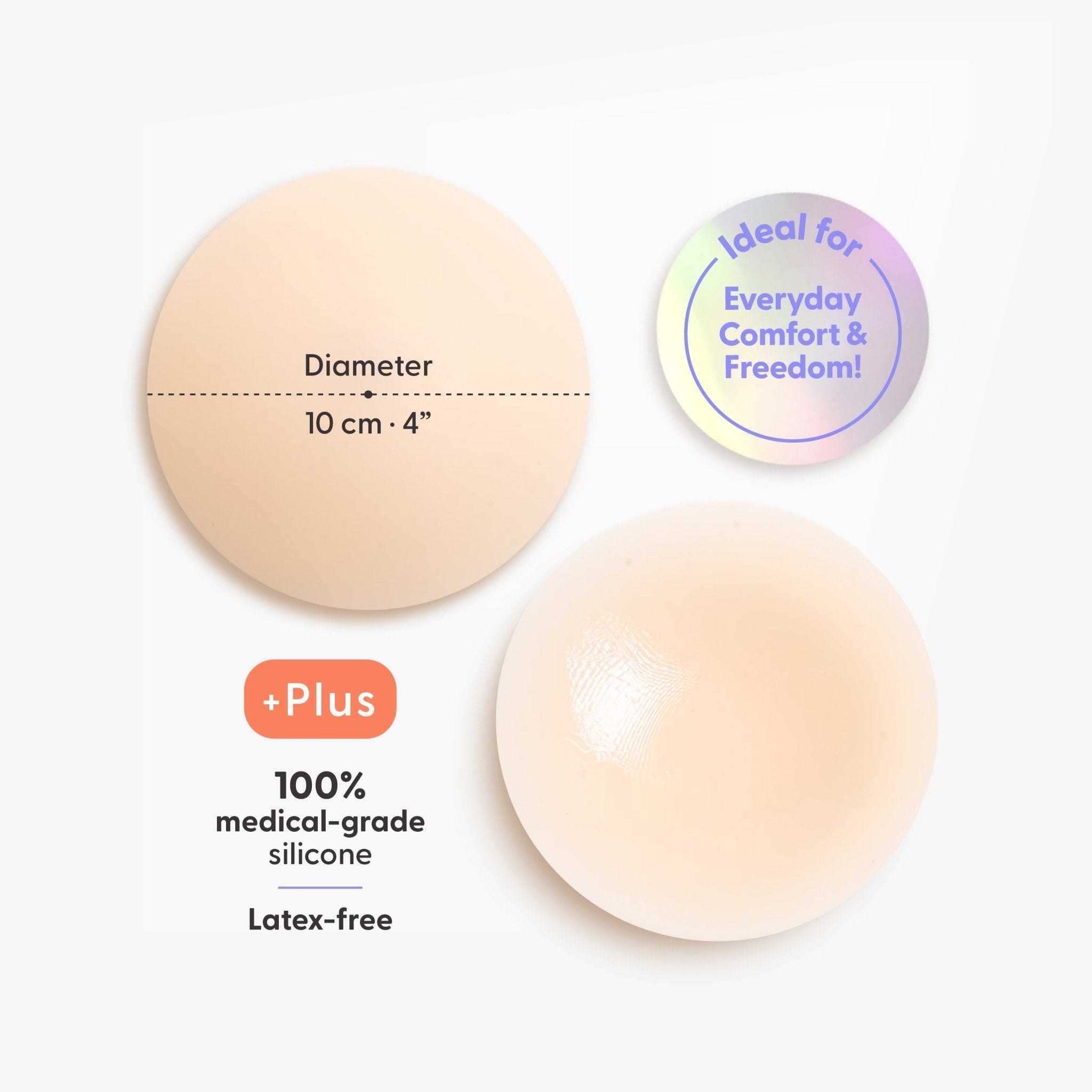 Silicone Nipple Cover, Bare it All - Flash Outlet - Nipskin Stickwear™