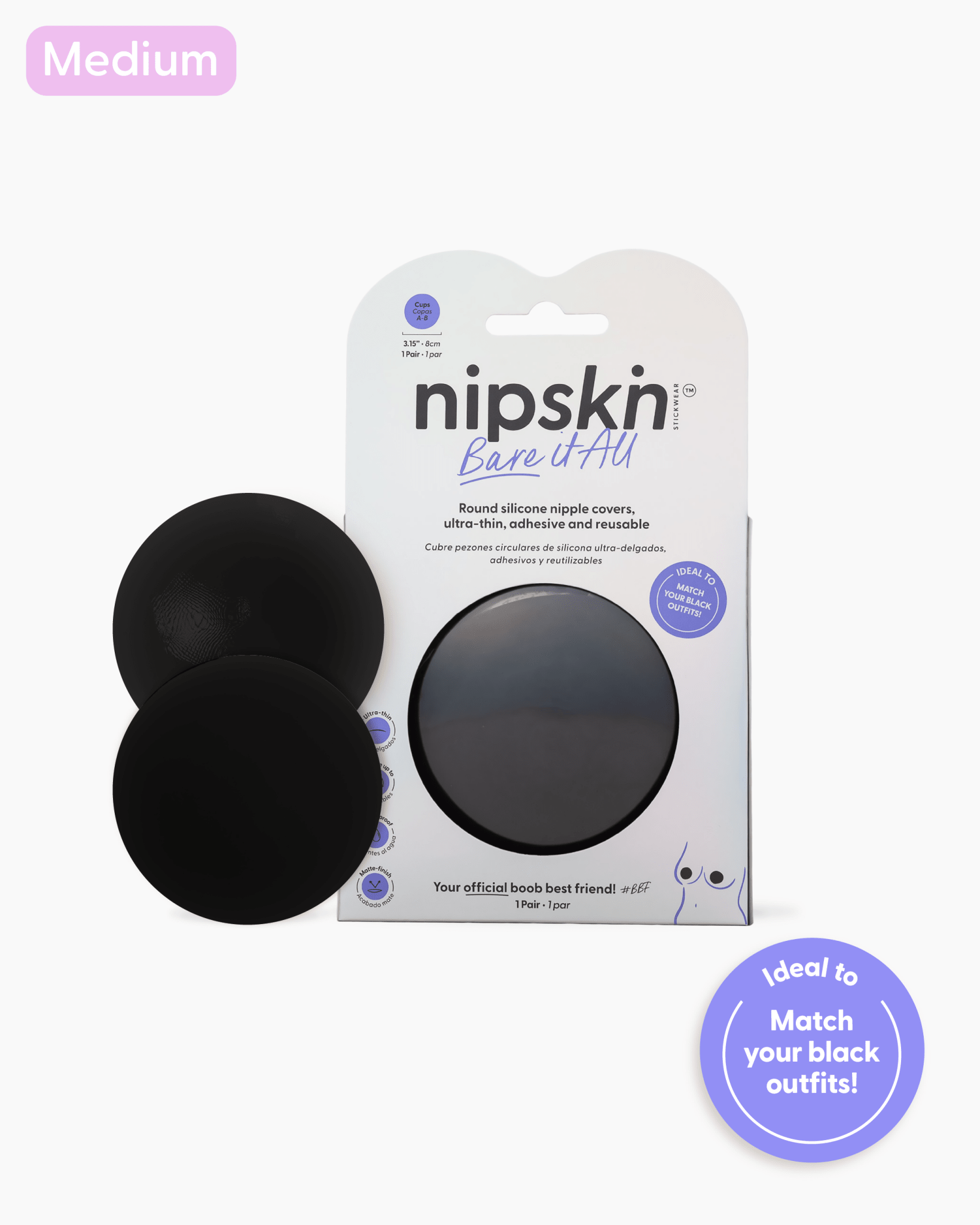 Silicone Nipple Cover, Bare it All | Nipskin® - Nipskin Stickwear™