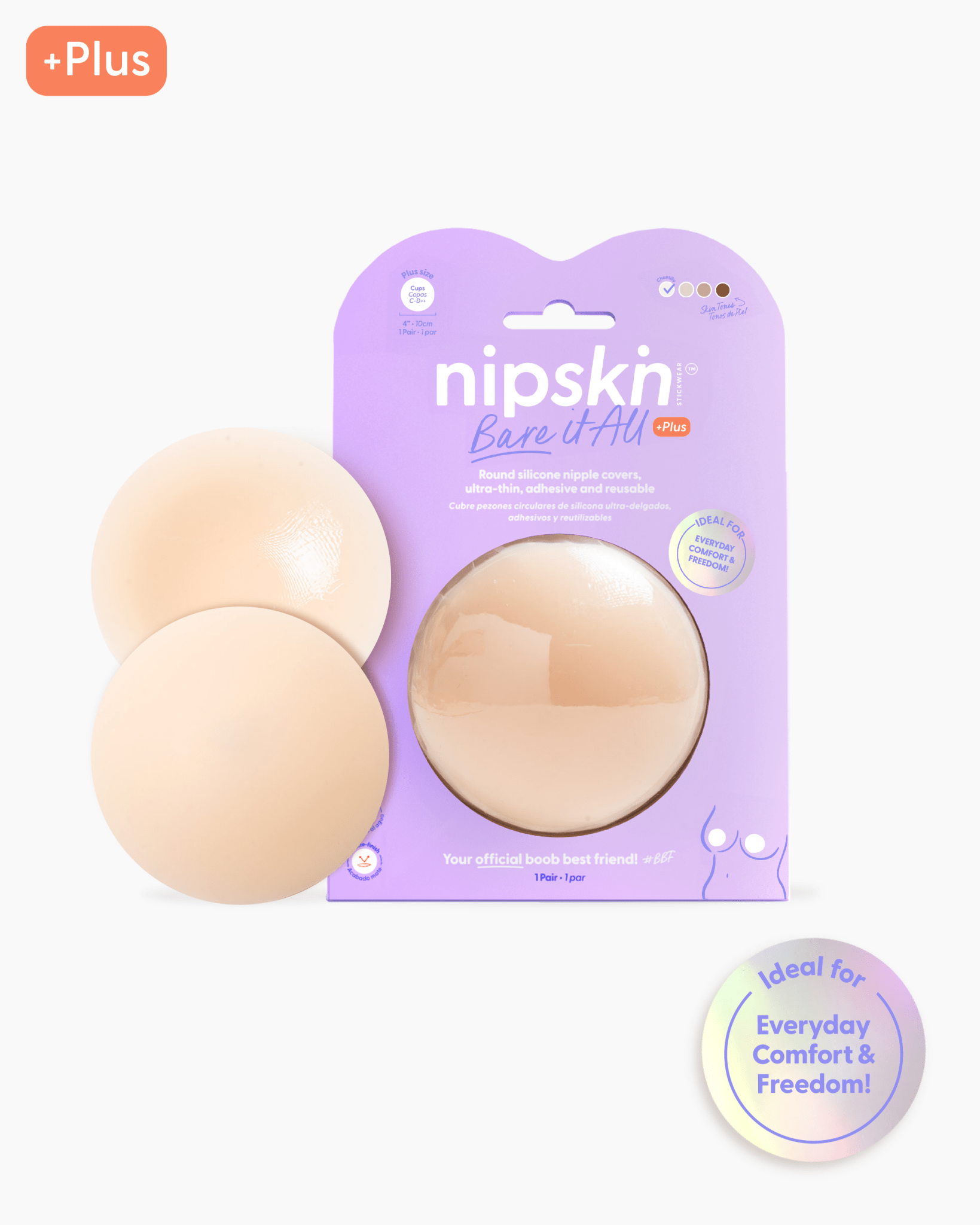 Silicone Nipple Cover, Bare it All | Nipskin® - Nipskin Stickwear™