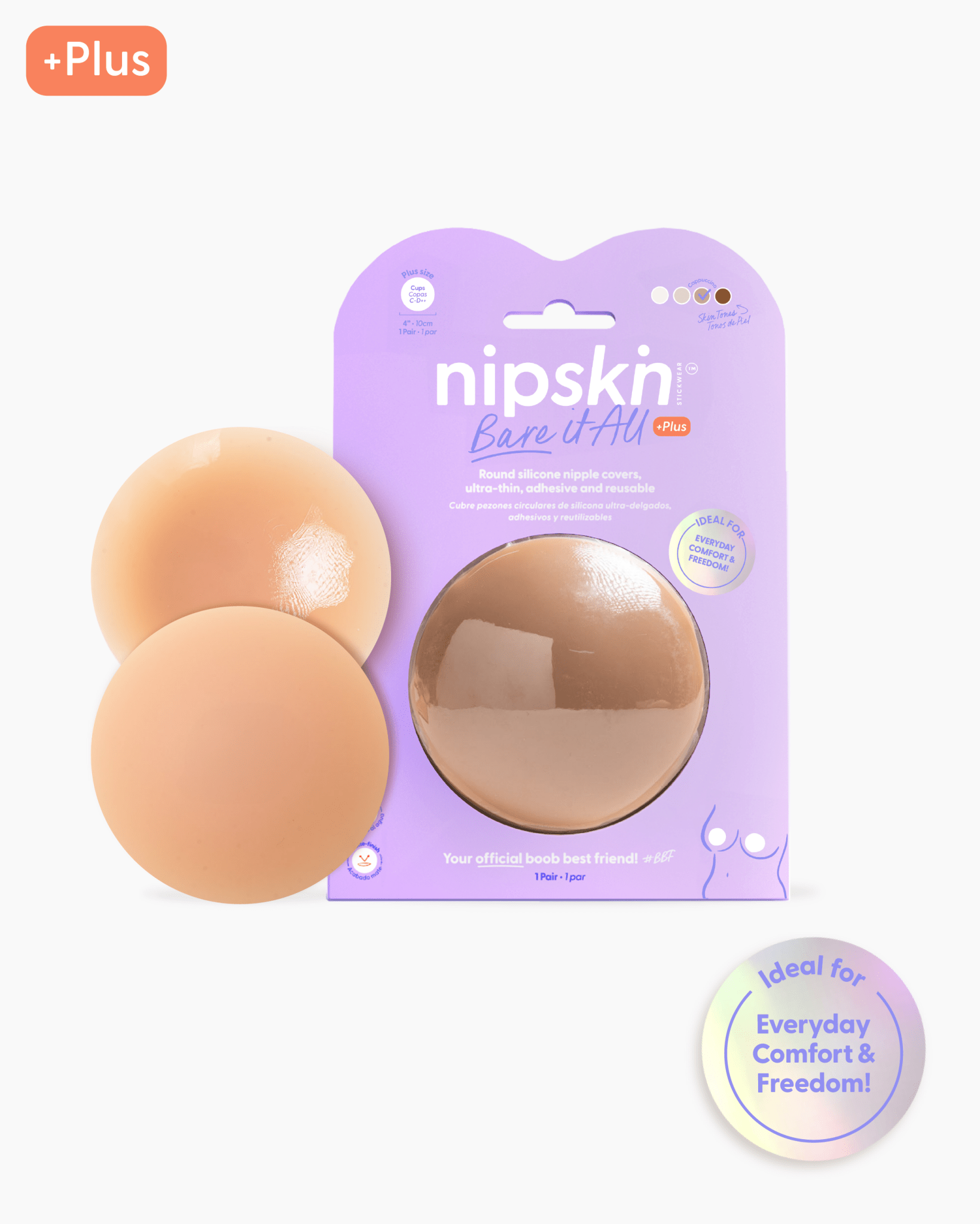 Silicone Nipple Cover, Bare it All | Nipskin® - Nipskin Stickwear™