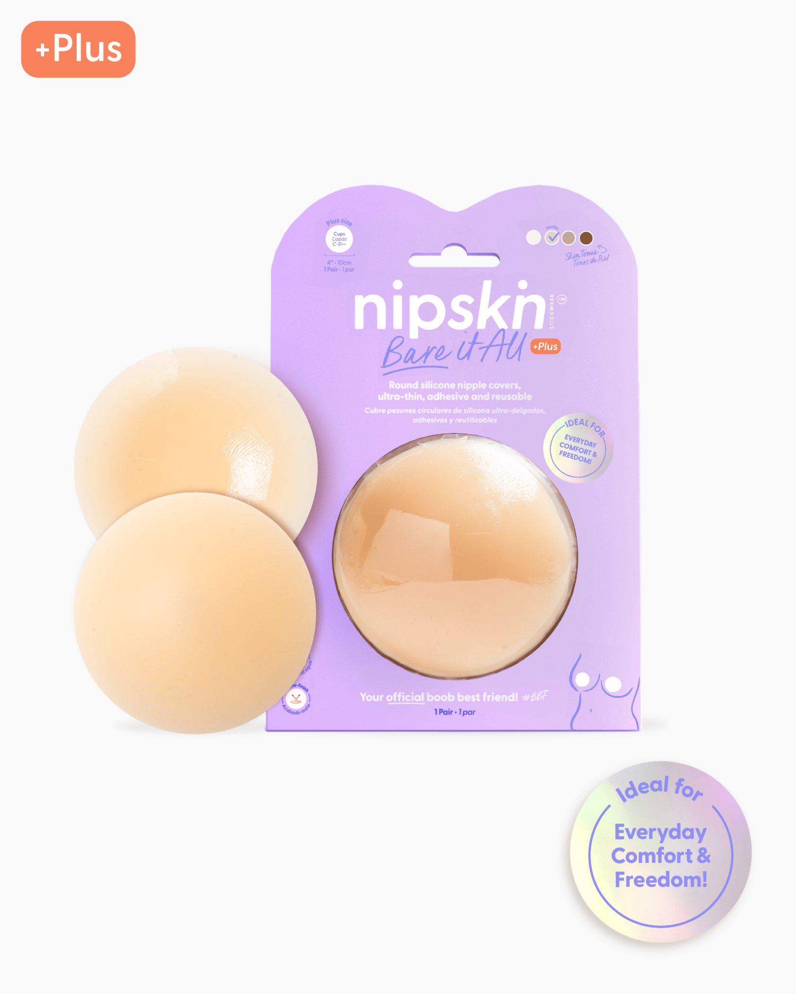 Silicone Nipple Cover, Bare it All | Nipskin® - Nipskin Stickwear™