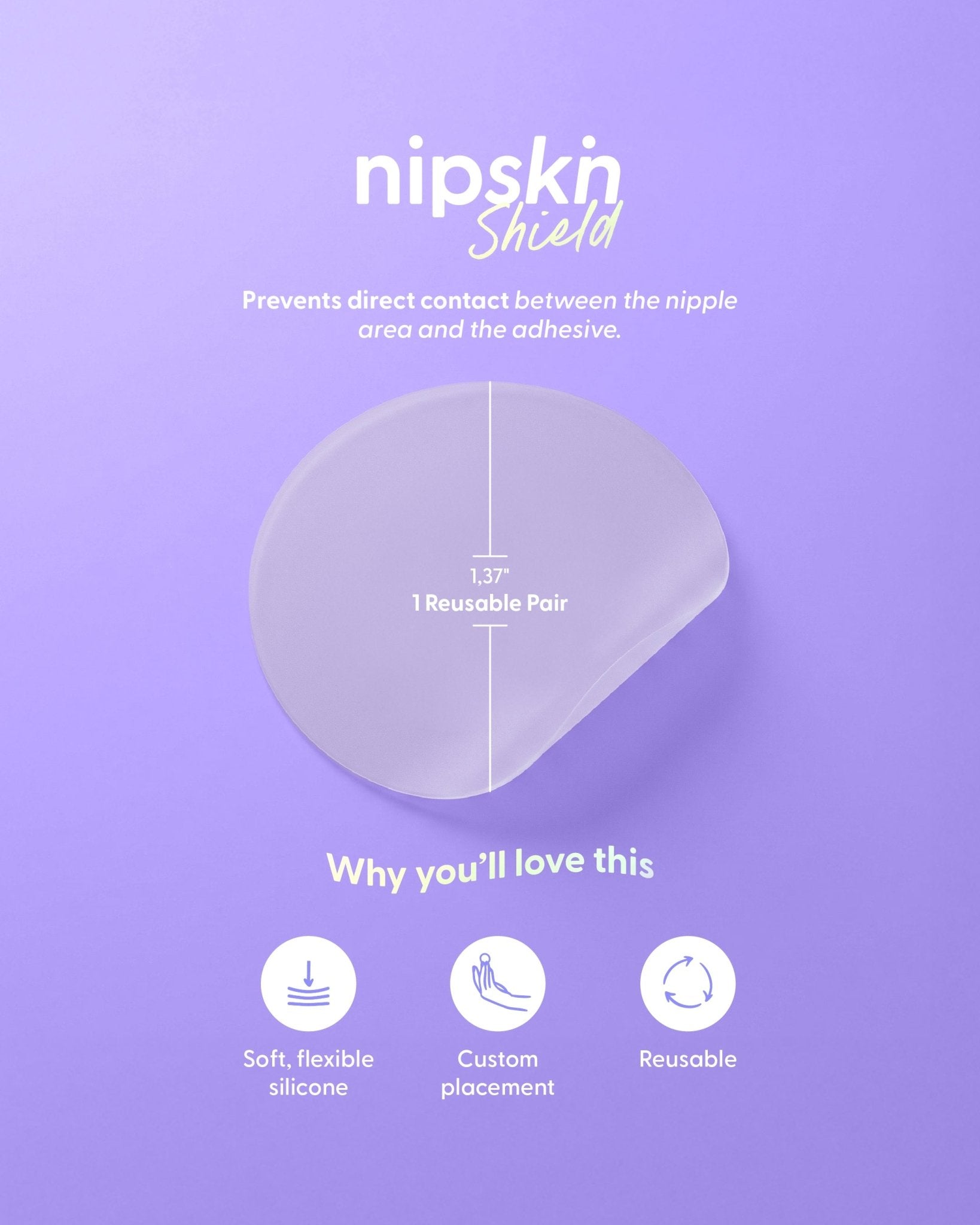Silicone Nipple Shield - Nipskin - Nipskin Stickwear™